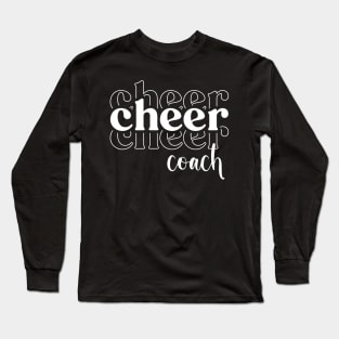 Cheer Coach Cheerleading Cheerleader Long Sleeve T-Shirt